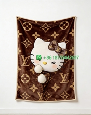 Louis Vuitton Throw Blankets